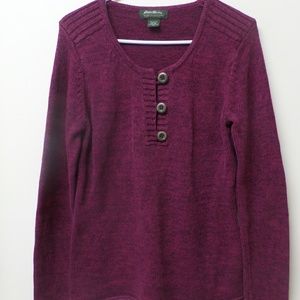 Eddie Bauer thick knit sweater